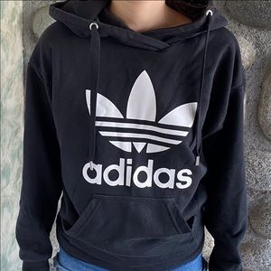Adidas Black Hoodie | XXS Adidas Black Hoodie